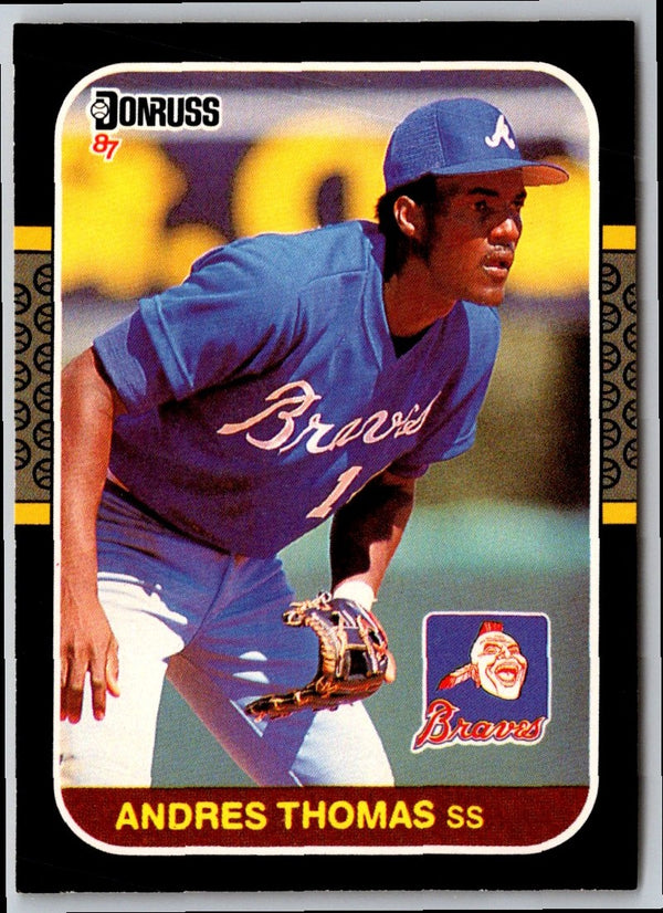 1986 Donruss The Rookies Andres Thomas #10