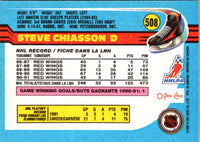 1991 O-Pee-Chee Steve Chiasson #508