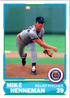 1988 Score Young Superstars I Mike Henneman #15