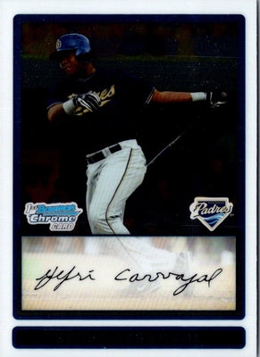 2009 Bowman Chrome Prospects Yefri Carvajal #BCP51