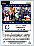 2017 Score Drive Team Andrew Luck/Frank Gore/T.Y. Hilton