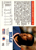 1992 Pro Set Cornelius Bennett #92