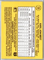 1986 Donruss Karl Best #511 Rookie