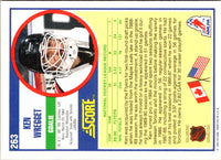 1990 Score Ken Wregget #263