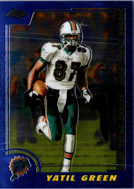 2000 Topps Chrome Yatil Green #43