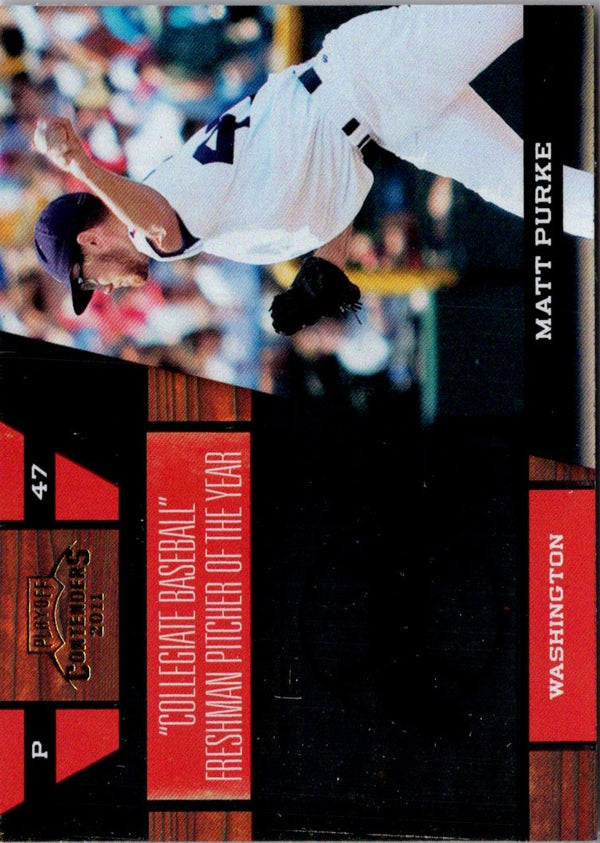 2011 Panini Limited Match-Ups Anthony Rendon/Matt Purke #8 /199