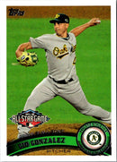 2011 Topps Update Gio Gonzalez
