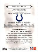 2011 Topps Gridiron Legends Delone Carter