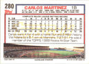 1992 Topps Carlos Martinez