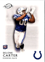 2011 Topps Gridiron Legends Delone Carter #8 Rookie