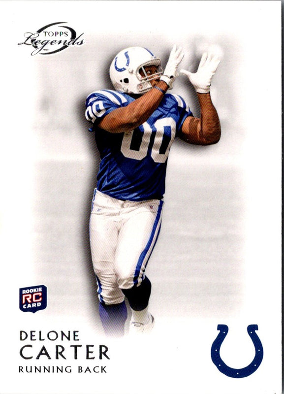 2011 Topps Gridiron Legends Delone Carter #8 Rookie
