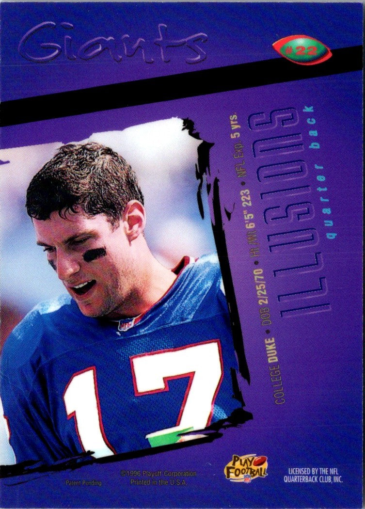 1996 Playoff Illusions Dave Brown