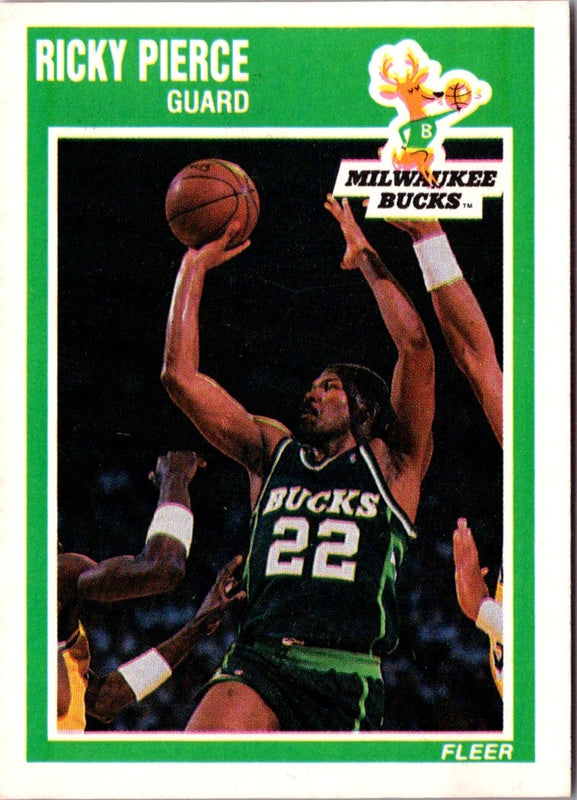 1989 Fleer Ricky Pierce #88