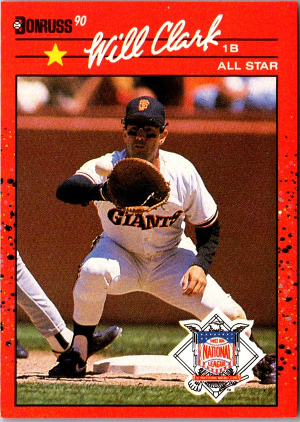 1990 Donruss Will Clark #707