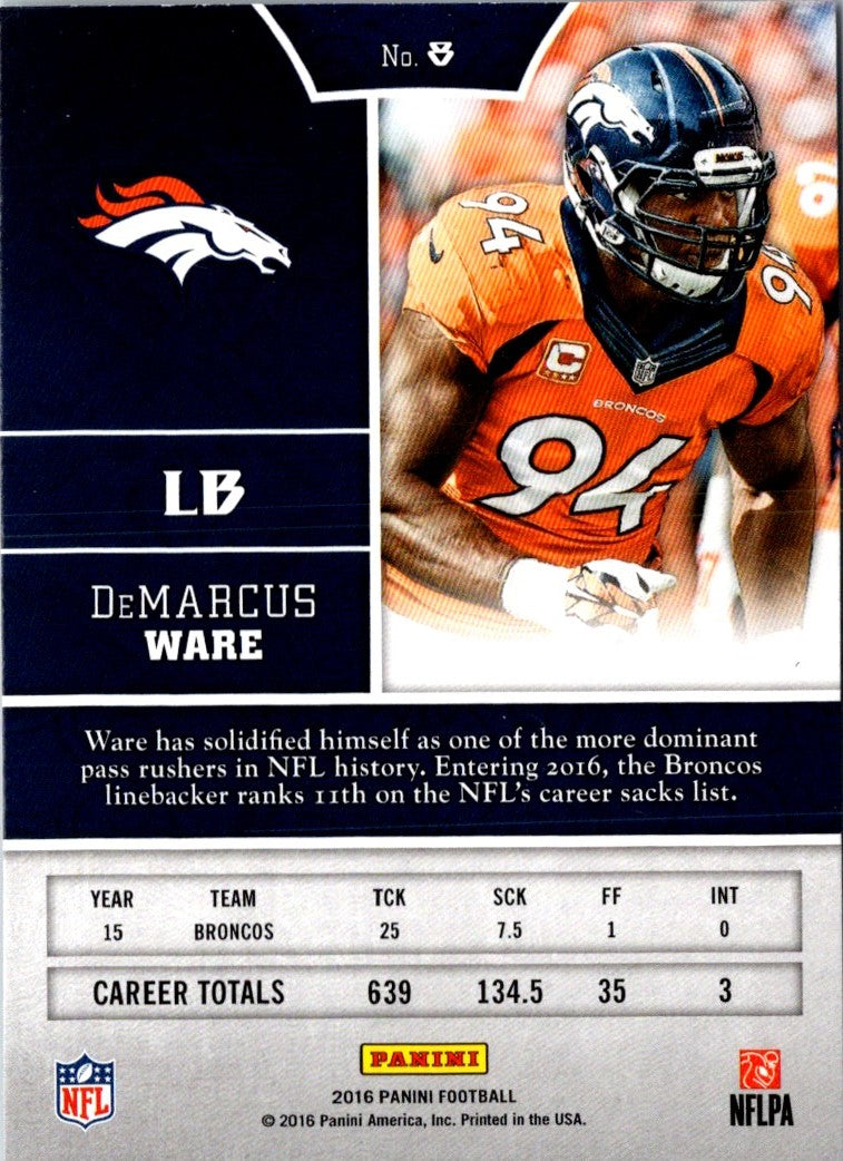 2016 Panini DeMarcus Ware