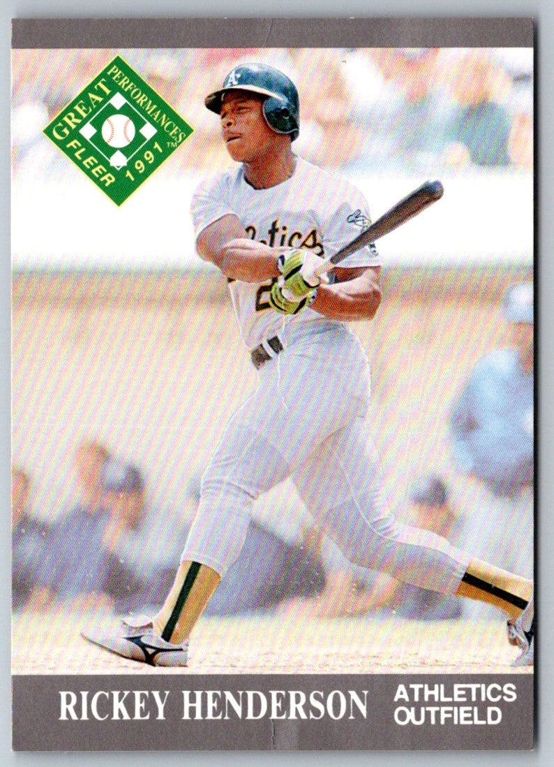 1991 Ultra Rickey Henderson