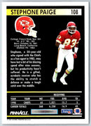 1991 Pinnacle Stephone Paige