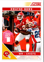 2011 Score Dwayne Bowe #143