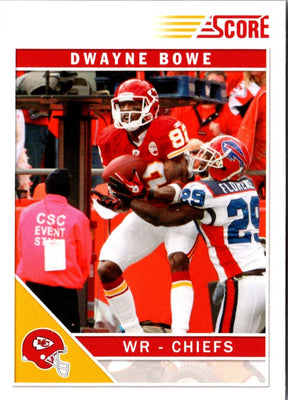 2011 Score Dwayne Bowe #143