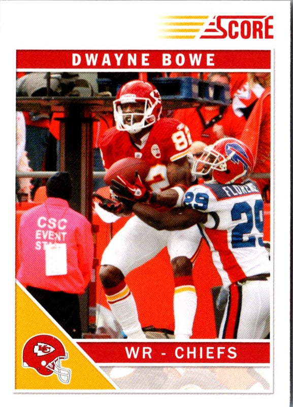 2011 Score Dwayne Bowe #143