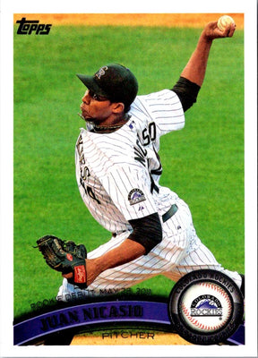 2011 Topps Update Juan Nicasio #US73