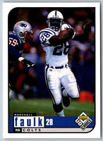 1998 UD Choice Marshall Faulk #72