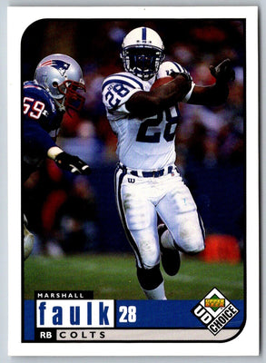 1998 UD Choice Marshall Faulk #72