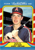 1987 Fleer Limited Edition Wally Joyner #23