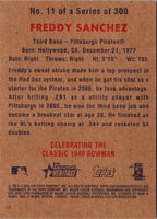 2006 Bowman Heritage Freddy Sanchez #11