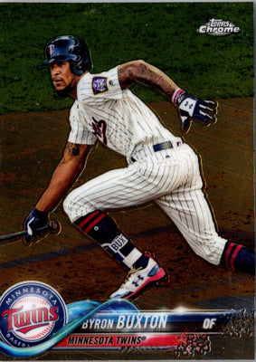 2018 Topps Chrome Byron Buxton #47