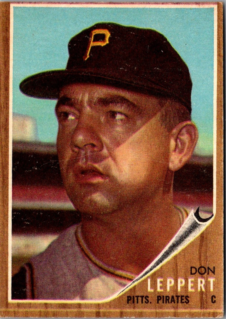 1962 Topps Don Leppert