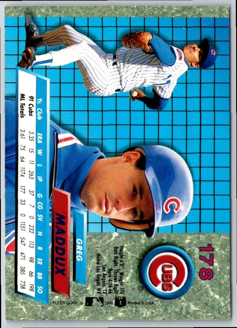 1992 Ultra Greg Maddux