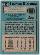 1988 Topps Stephen Starring