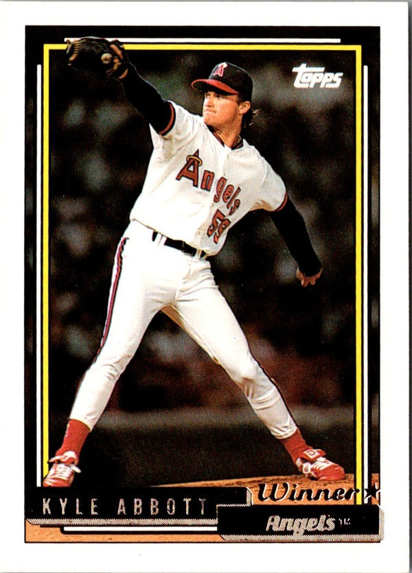 1992 Topps Kyle Abbott #763