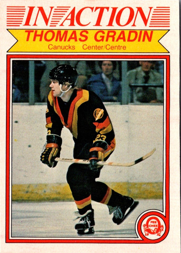 1982 O-Pee-Chee Thomas Gradin #345