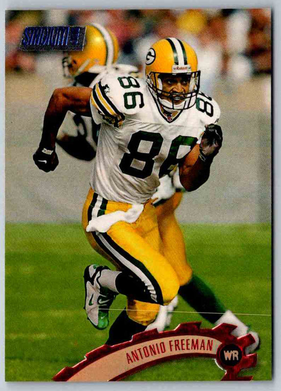 1997 Topps Stadium Club Football Antonio Freeman #125