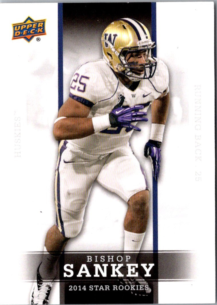 2014 Upper Deck Star Rookies Box Set SP Bishop Sankey