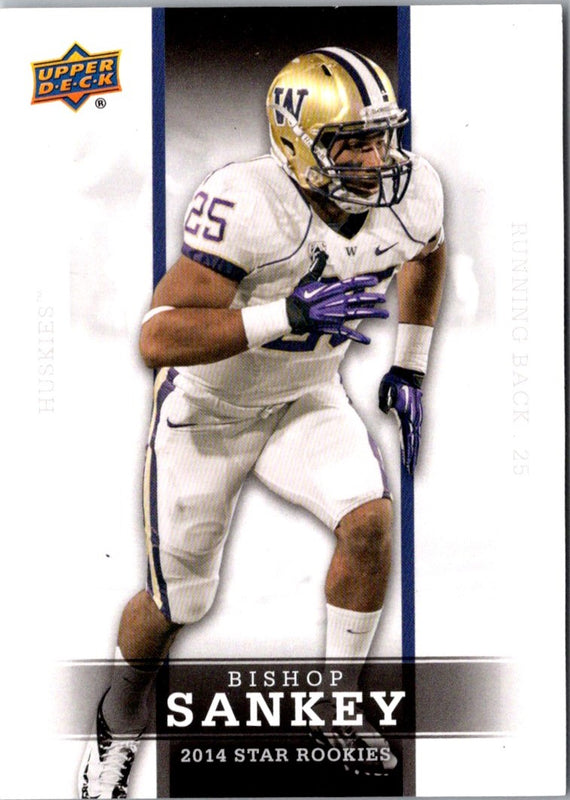 2014 Upper Deck Star Rookies Box Set SP Bishop Sankey #12