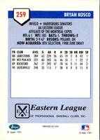 1991 Line Drive AA Bryn Kosco #259