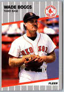 1989 Fleer Wade Boggs