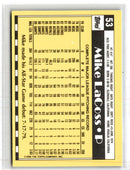 1990 Topps Tiffany Mike LaCoss