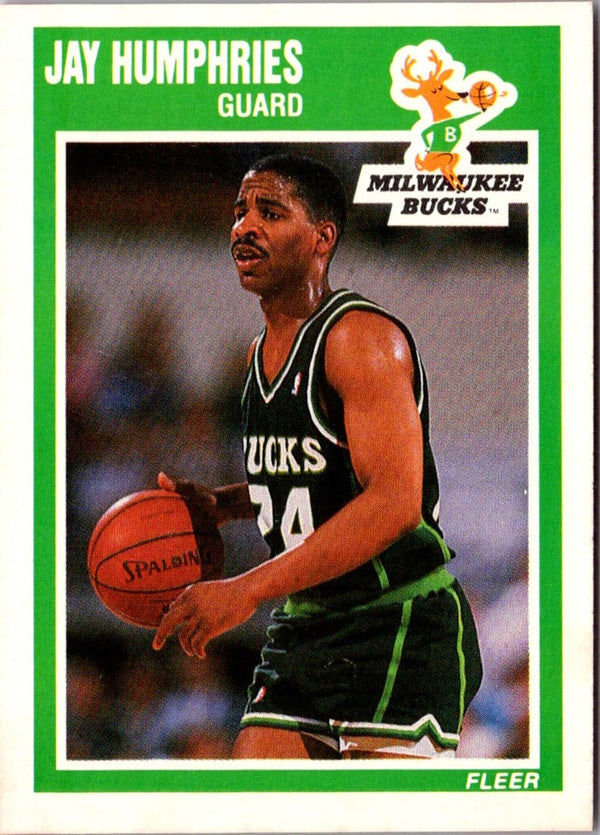 1989 Fleer Jay Humphries #86