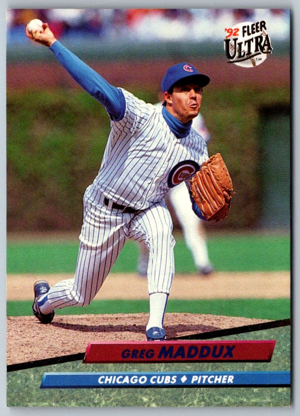 1992 Ultra Greg Maddux #178