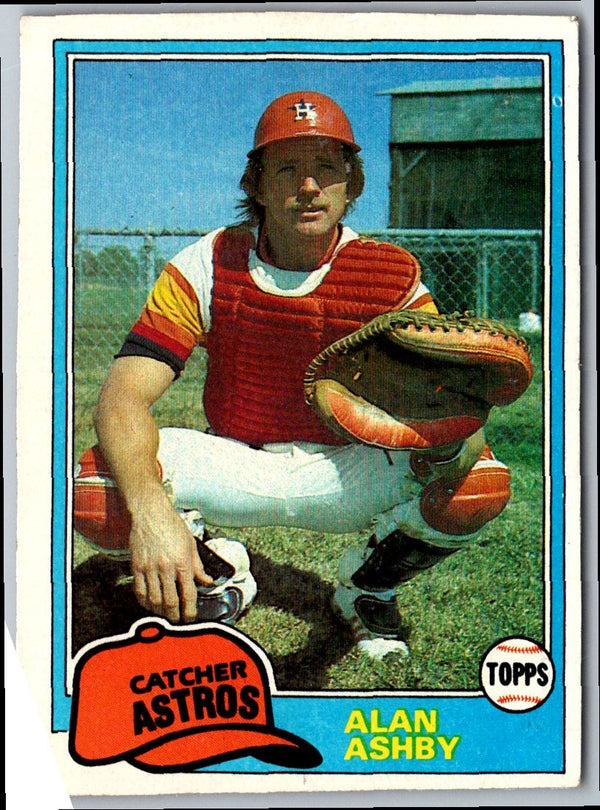 1981 Topps Alan Ashby #696