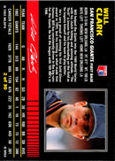 1993 Post Cereal Will Clark