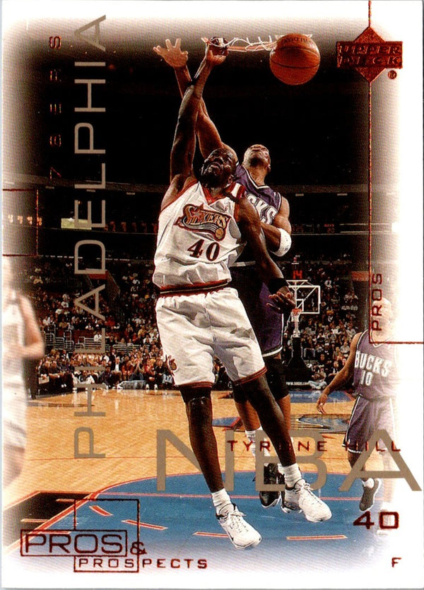 2000 Upper Deck Pros & Prospects Tyrone Hill #62