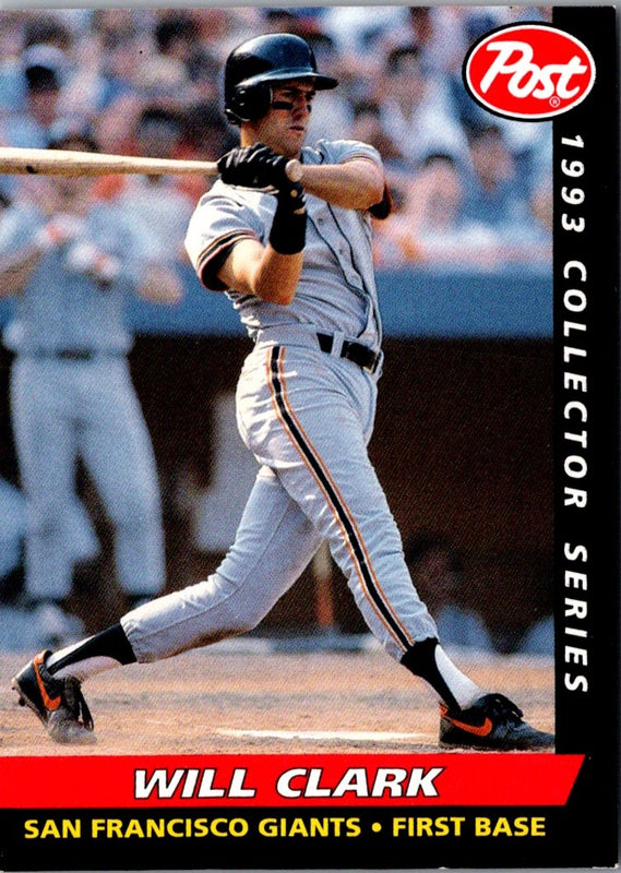 1993 Post Cereal Will Clark #2