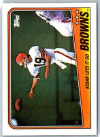1988 Topps Browns Team Leaders - Bernie Kosar #85