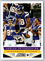2013 Score Adrian Peterson #119