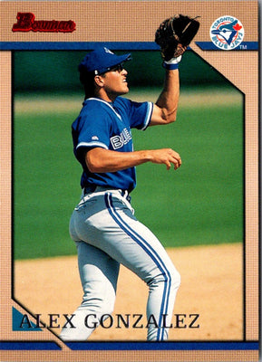 1996 Bowman Alex Gonzalez #19